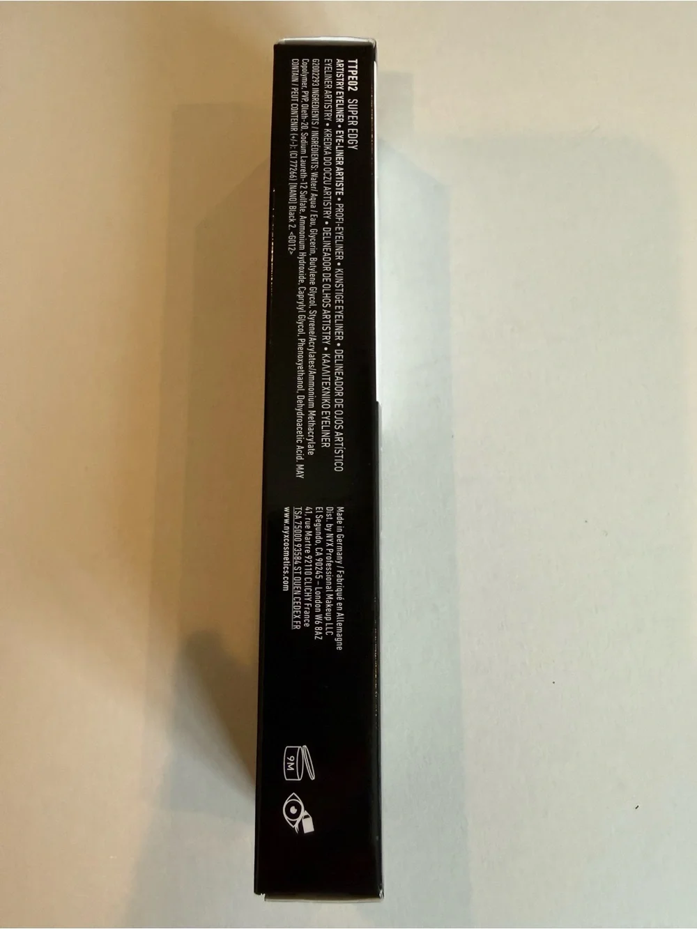 NYX That’s the Point Super Edgy Eye Liner, NWT